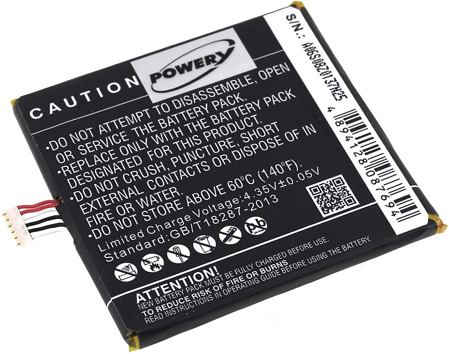 Baterija za Alcatel OT-6012A / Typ TLP017A1