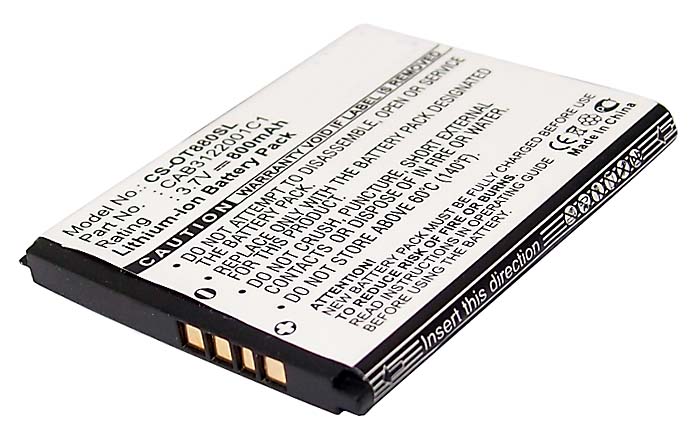 Baterija za Alcatel One Touch 880 / Typ CAB3122001C1
