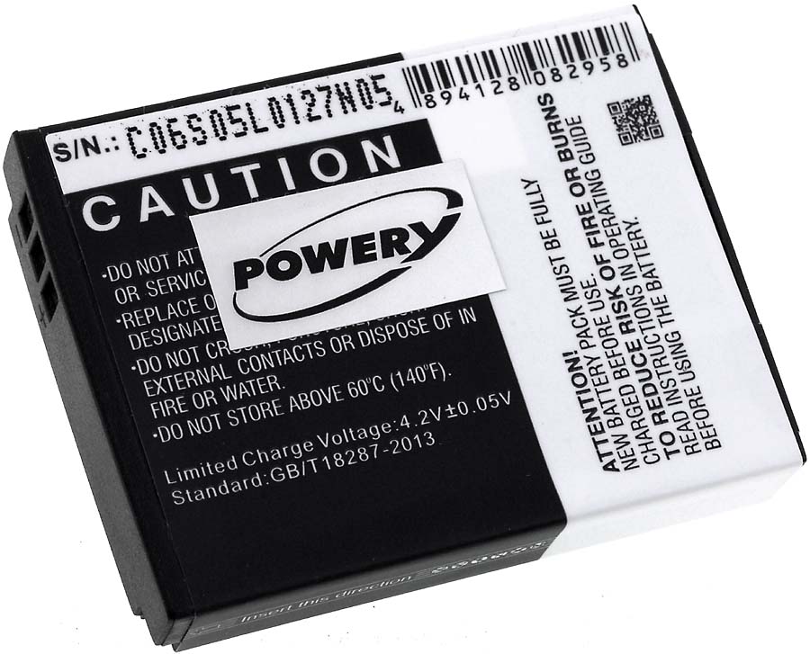 Baterija za Video ActionPro X7 / Typ 083443A