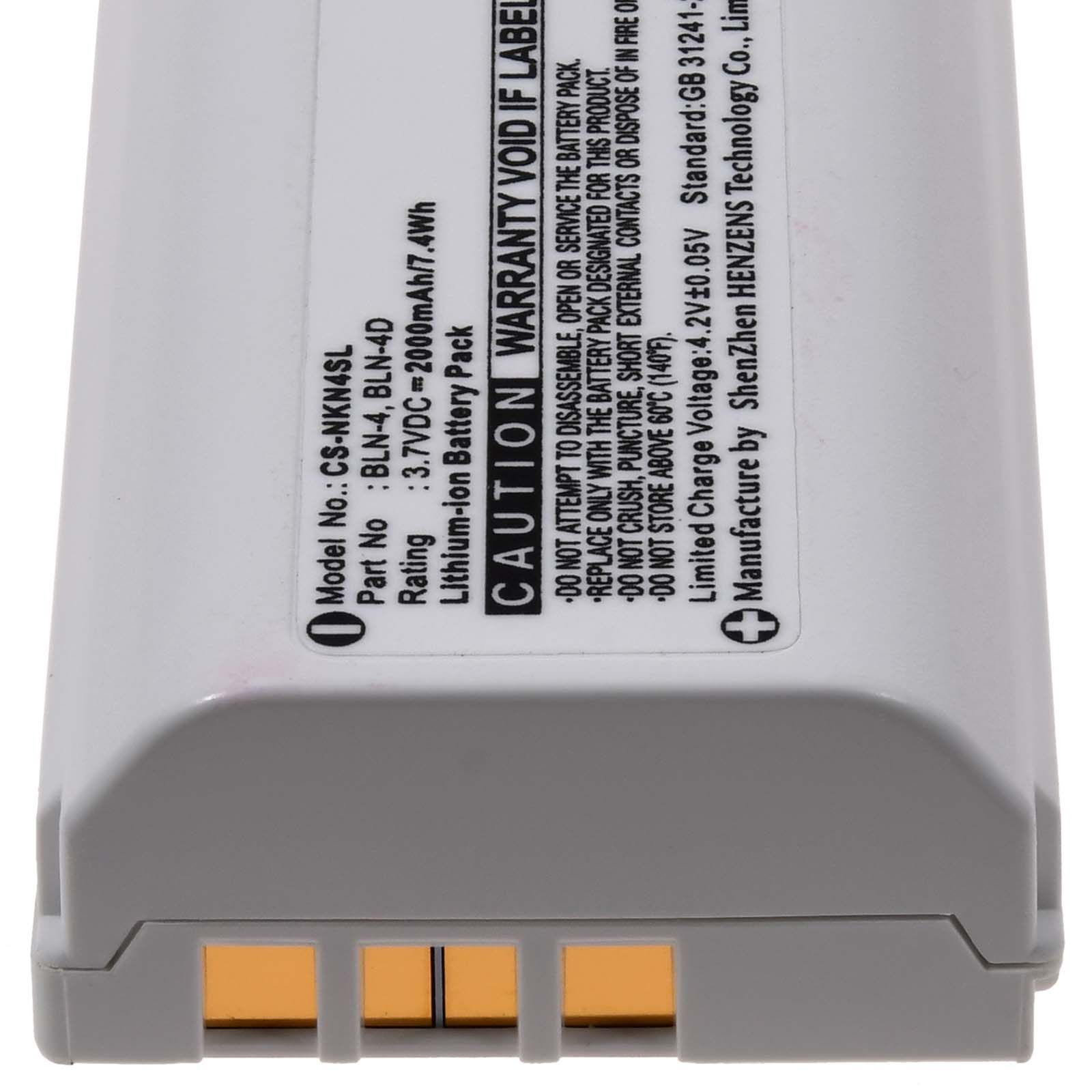 Baterija za Funkgerät Airbus THR850 / THR880 / Nokia THR850 / Typ BLN-4 - Slika 3