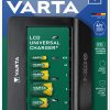 Varta Punjač LCD Universal sa USB-Ausgang za AA / AAA / C / D & 9V baterije