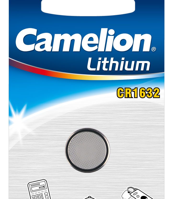 Lithium dugmasta baterija Camelion CR1632 1 kom Blister