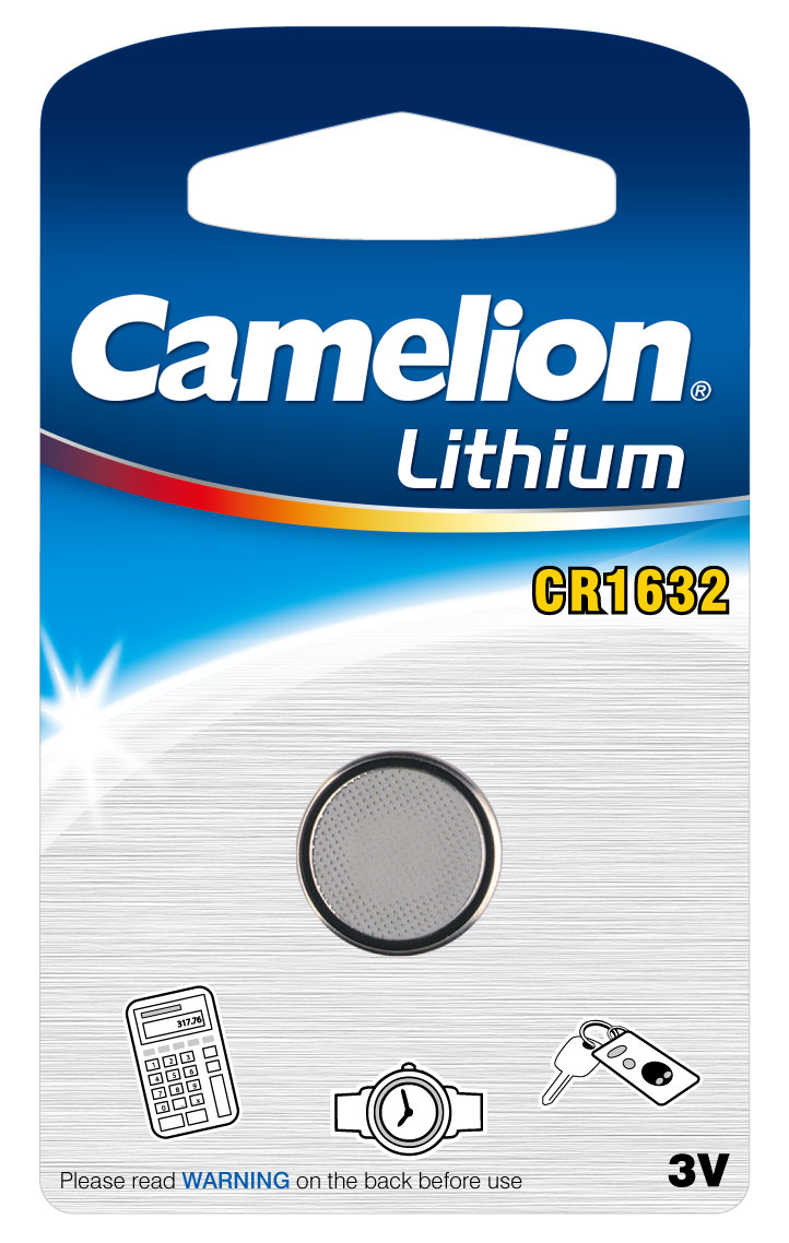 Lithium dugmasta baterija Camelion CR1632 1 kom Blister