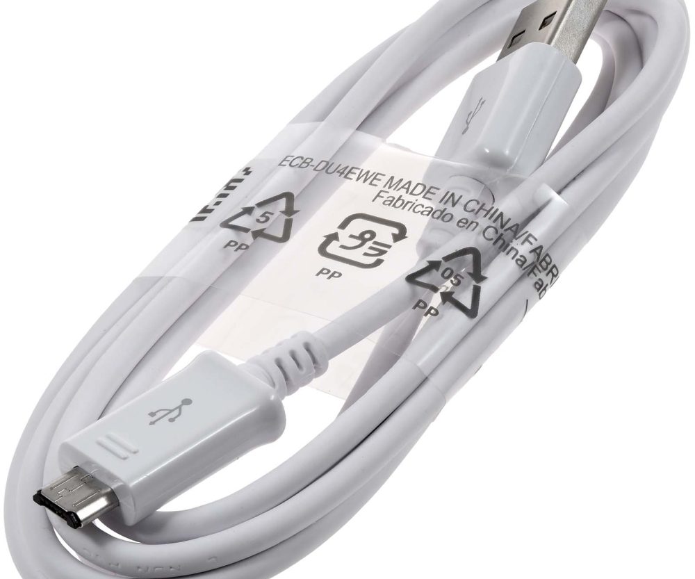 Samsung ECB-DU4EWE USB-A auf Micro-USB Datenkabel kabel za punjenje 1,5m bijela