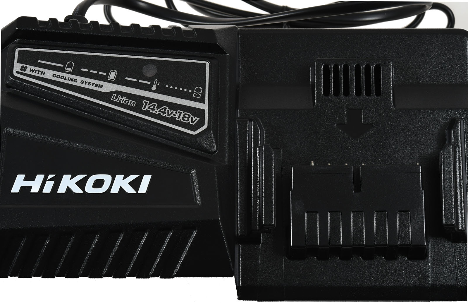 HiKOKI Punjač UC18YFSL za Li-Ion Schiebe-baterije 14,4V-18V - Slika 3