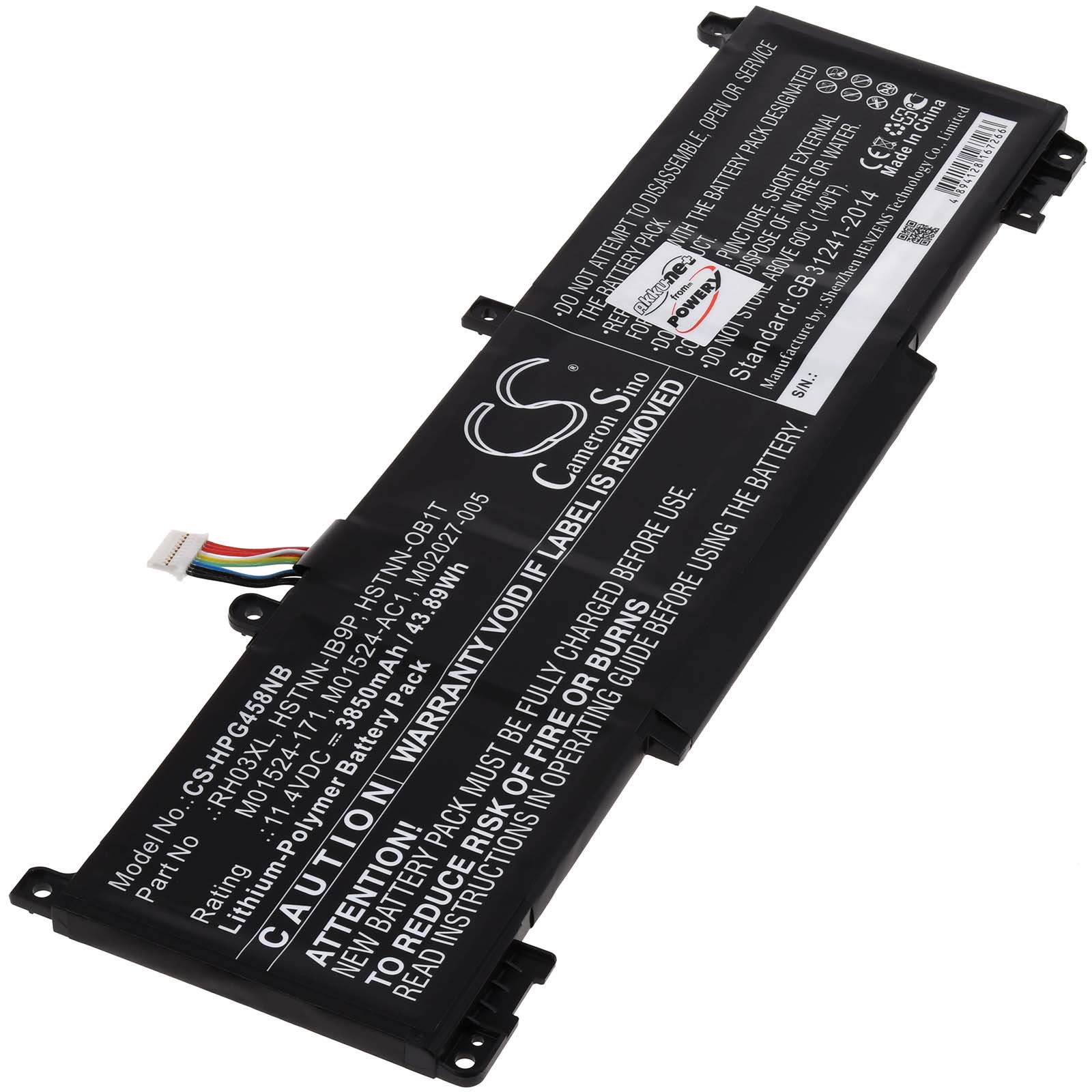 Baterija za laptop HP ProBook 450 G8/ HP ProBook 650 G8/ Typ RH03XL /HSTNN-IB9P