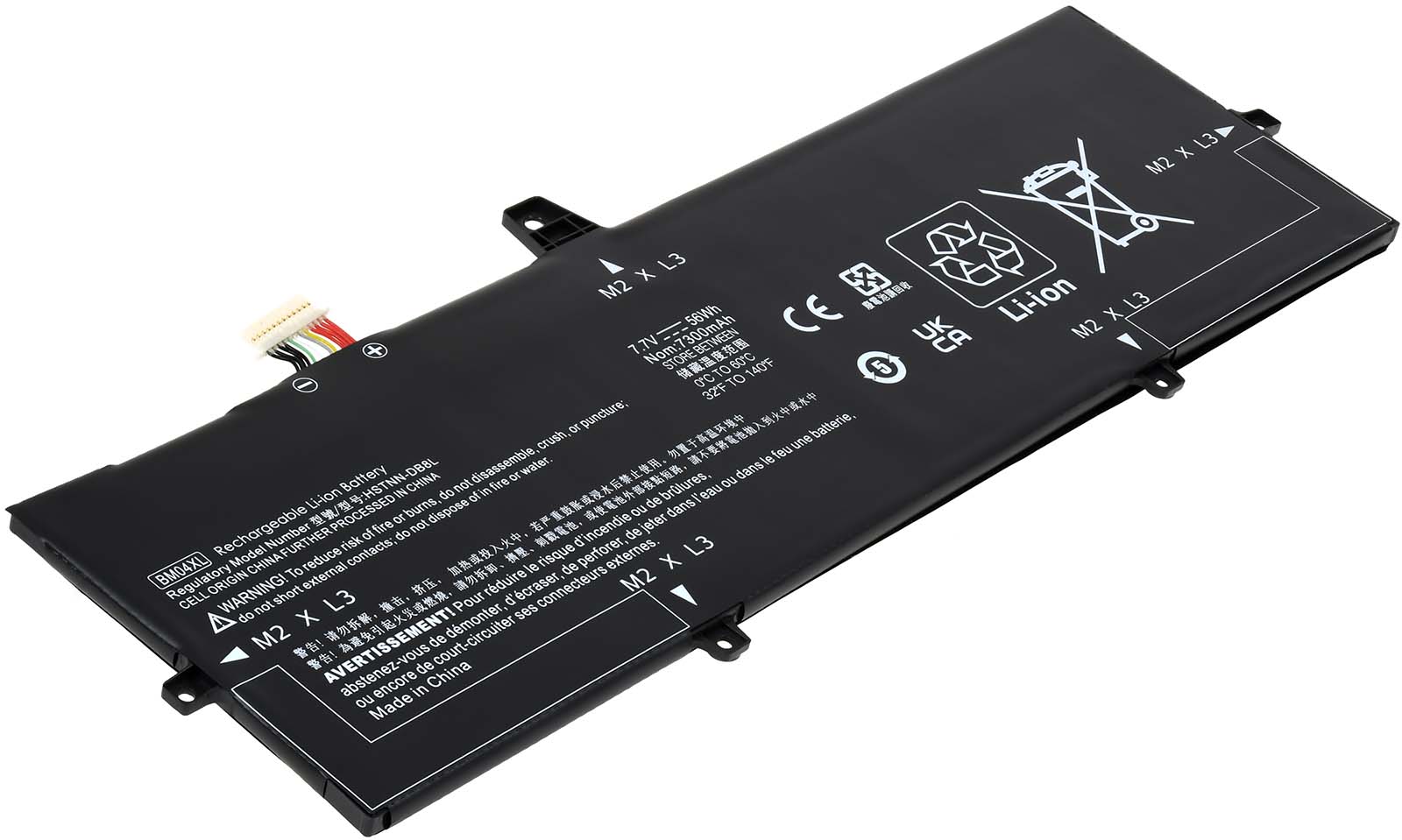 Baterija za laptop HP EliteBook X360 1030 G3 / Typ HSTNN-UB7L