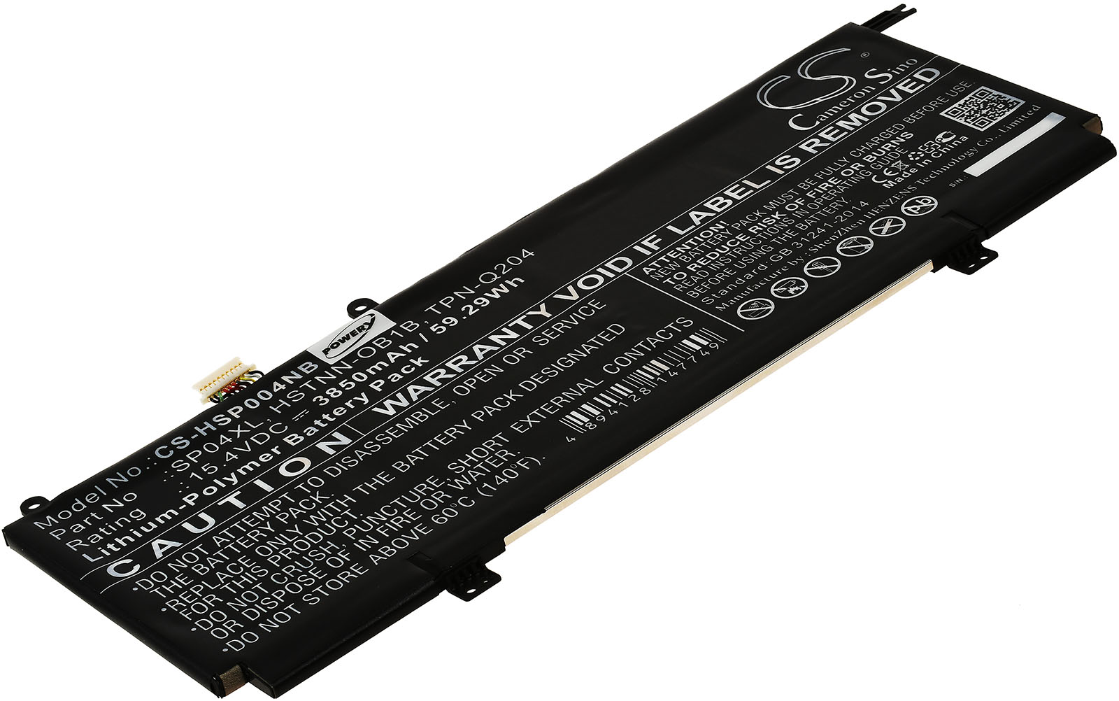 Baterija za laptop HP Spectre X360 13-AP0109ng / X360 13-AP0312ng / Typ L28538-AC1 / SP04XL