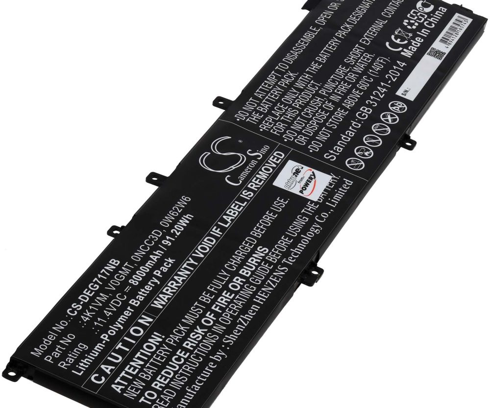 Baterija za laptop Dell G7 17 / 7700 / Typ V0GMT