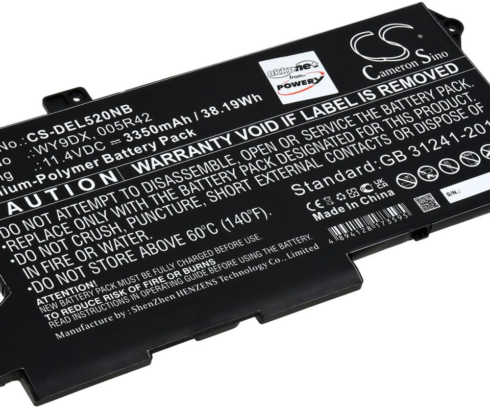 Baterija za laptop Dell Latitude 5420 / 5520 / Typ WY9DX