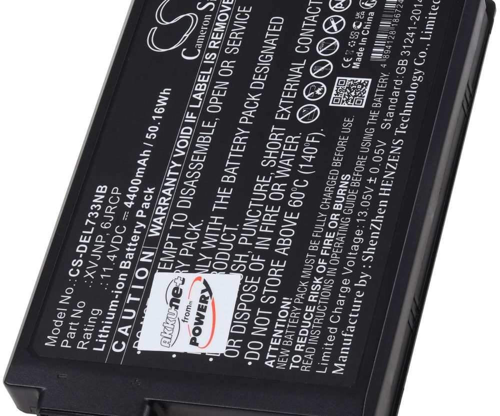 Baterija za Outdoor-laptop Dell Latitude 7330 Rugged / 5430 Rugged / Typ XVJNP