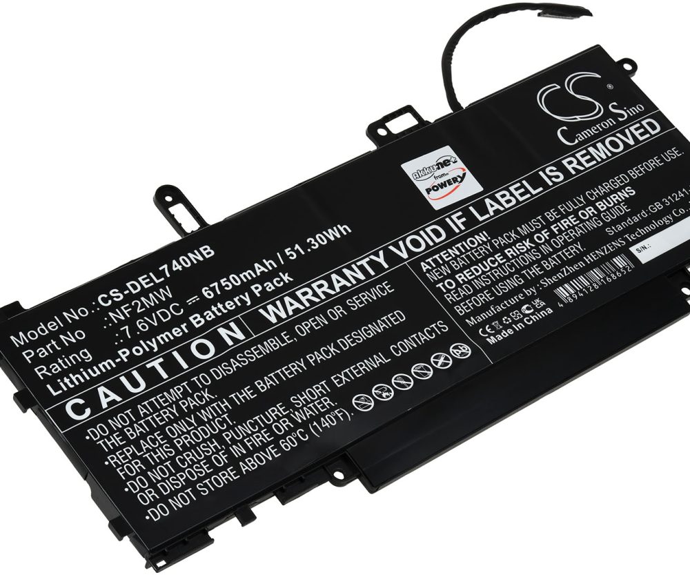 Baterija za laptop Dell Latitude 7400 2-in-1 / Latitude 7310 2-in-1 / Typ NF2MW
