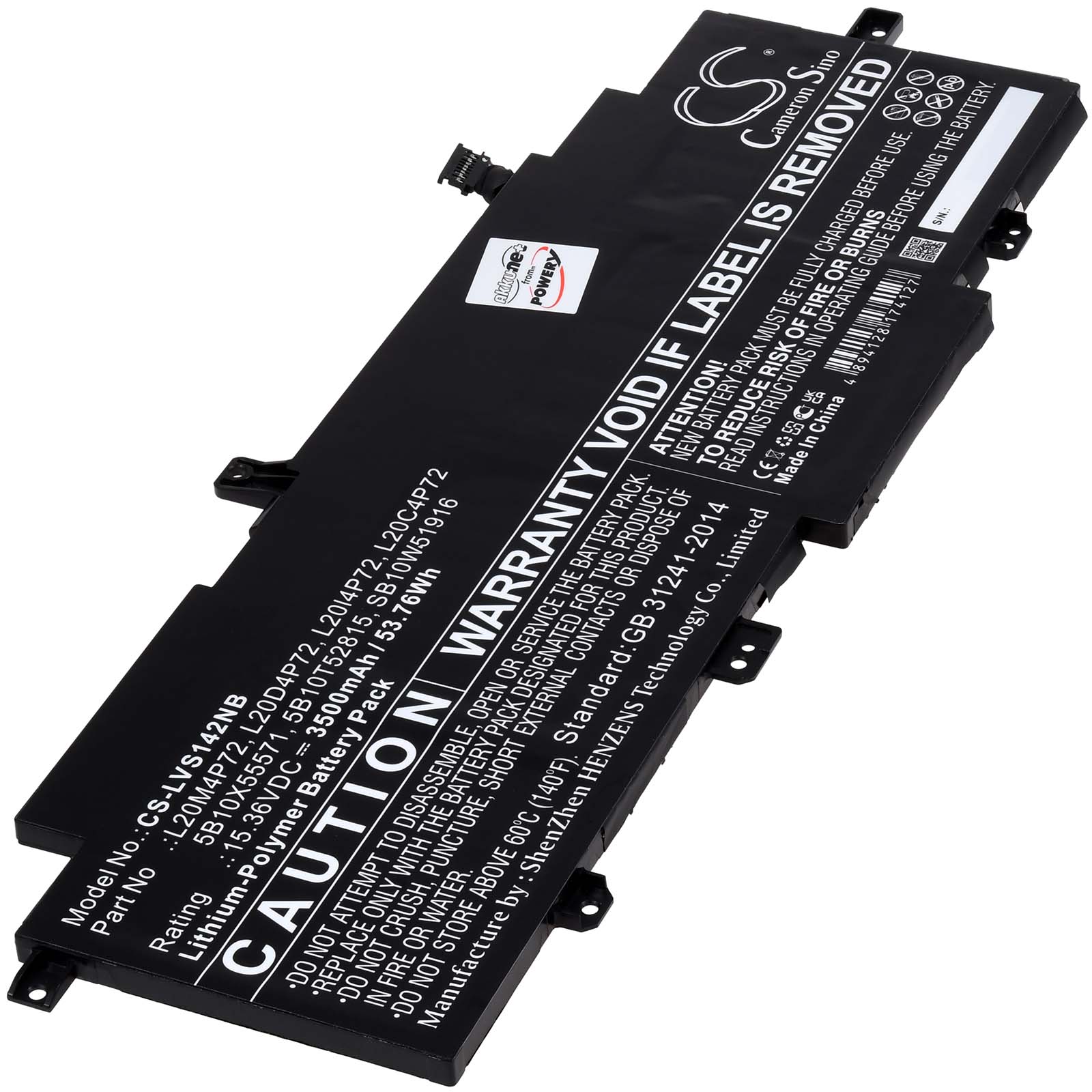Baterija za laptop Lenovo ThinkPad T14s Gen 2 / ThinkPad X13 Gen 2 / Typ L20C4P72