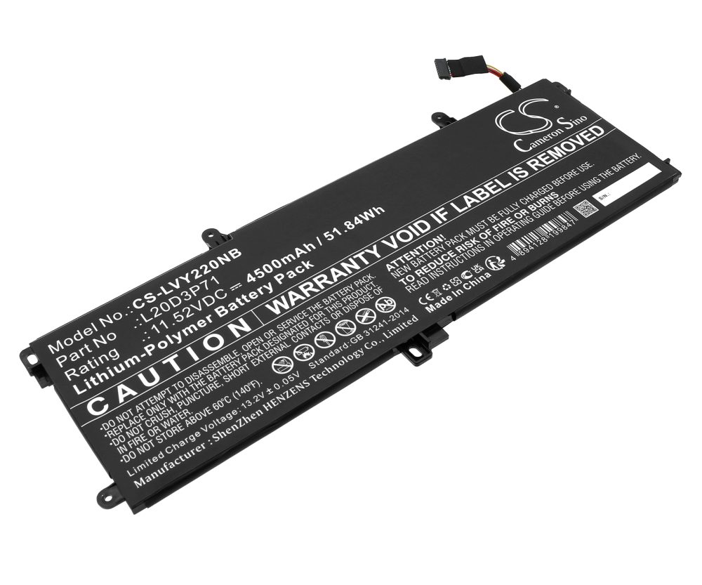 Baterija za laptop Lenovo ThinkPad X13 Yoga G2 / Typ L20D3P71 sa Kabel, Konektor