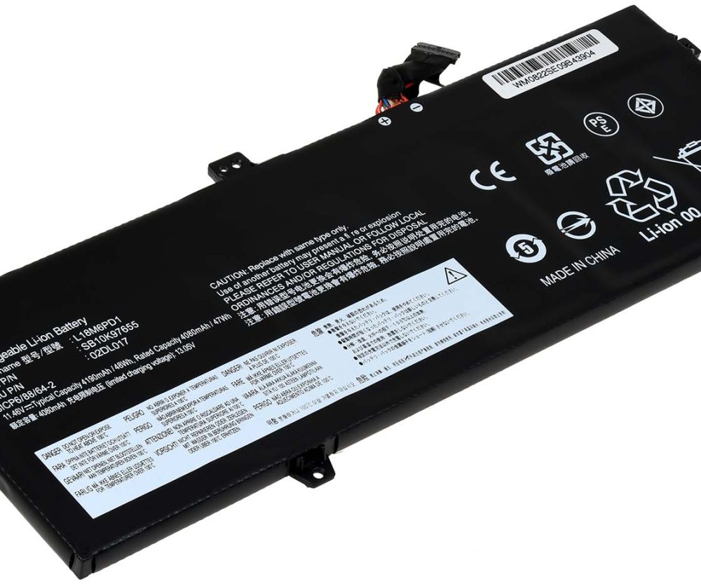 Baterija za laptop Lenovo ThinkPad X390  / Typ L18M6PD1