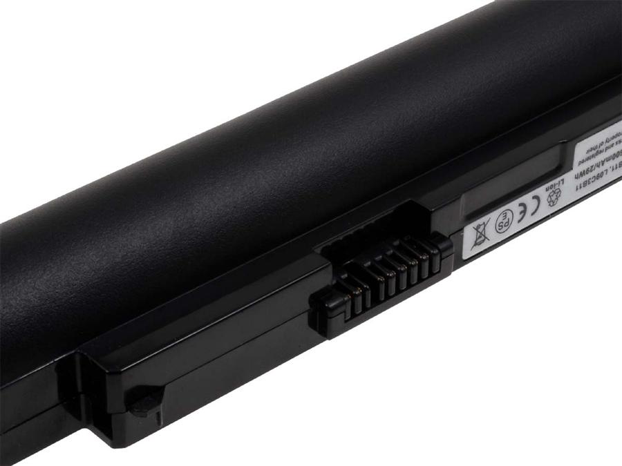 Baterija za Lenovo IdeaPad S10-2 serija/ Typ L09C3B12 crna 2600mAh - Slika 3