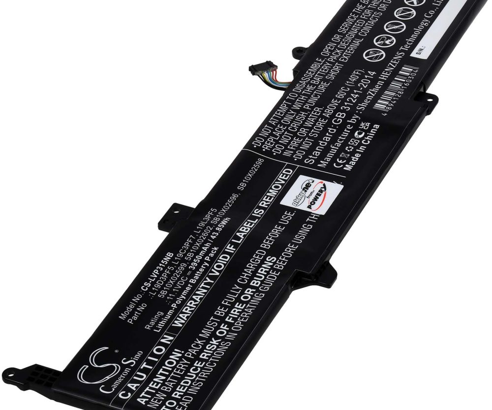 Baterija za laptop Lenovo Ideapad 3-15IML05 / Ideapad 3-14IIL05 / Typ L19D3PF5