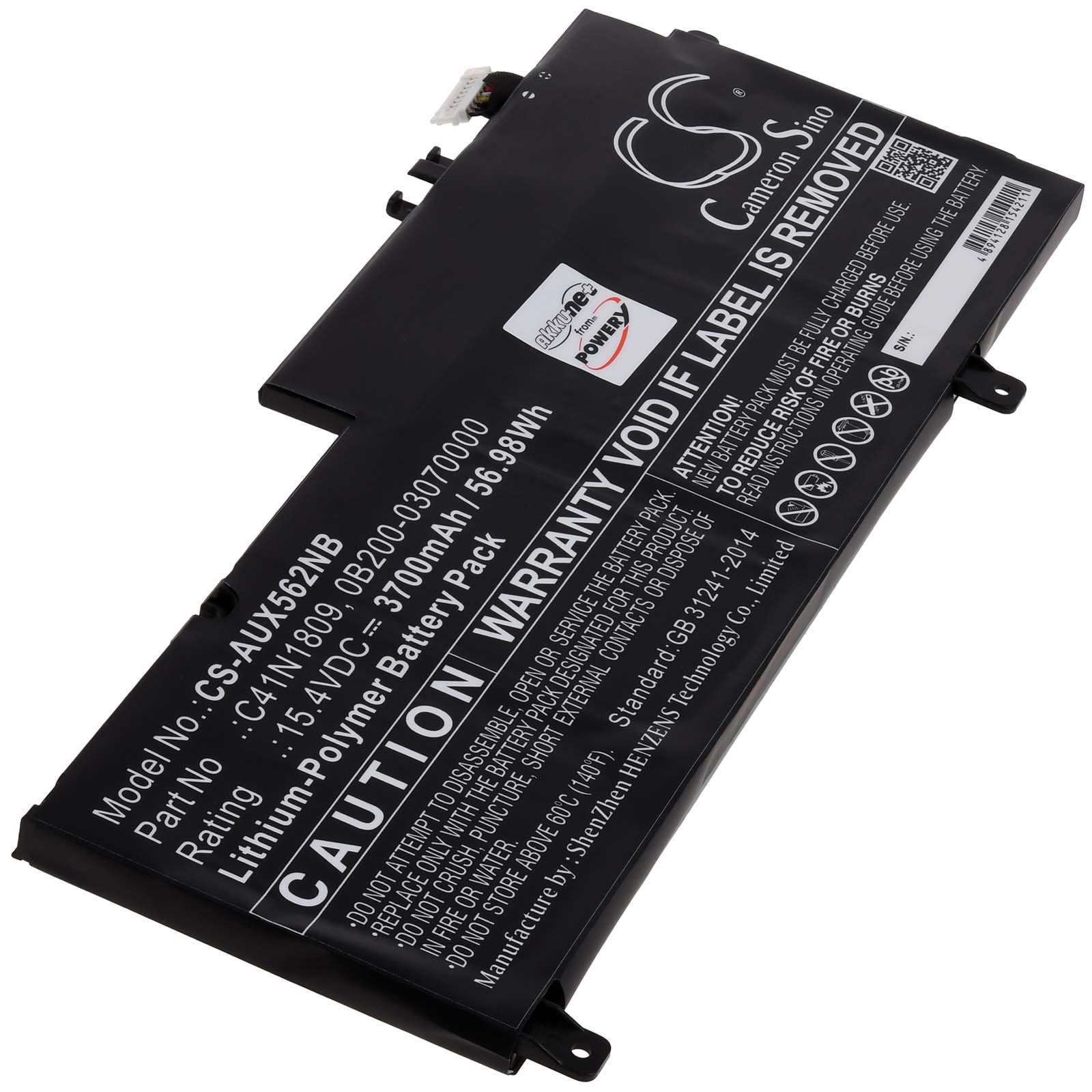 Baterija za laptop Asus ZenBook Flip 15 UX562FD / Typ C41N1809