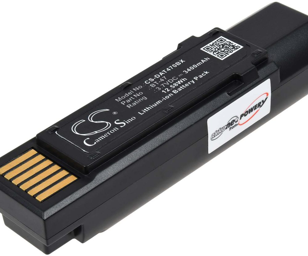Baterija za Barcode-skener Datalogic Gryphon 4500 / GM4500 / Typ BT-47