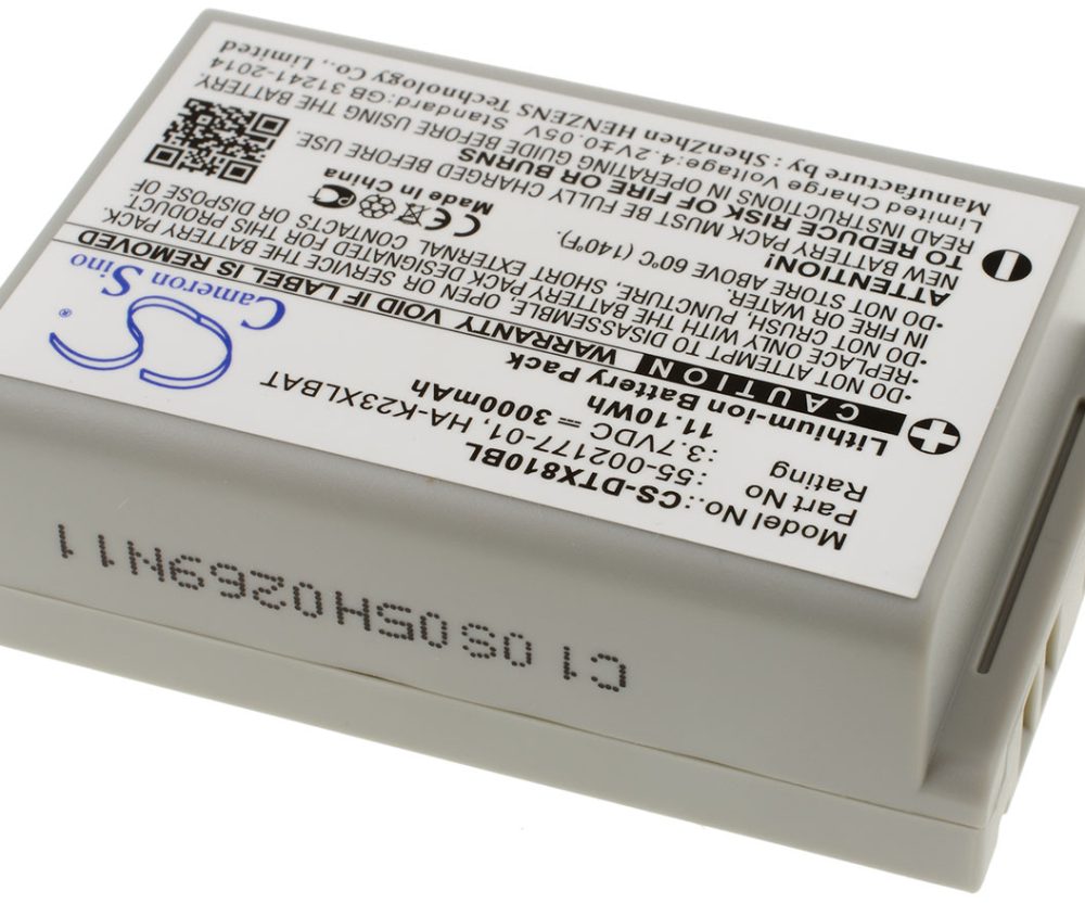 Alternative view of Baterija za Barcode skener Casio DT-X8 / Typ HA-K23XLBAT