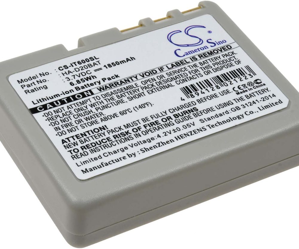 Baterija za Barcode-skener Casio IT-800 / IT-600 / IT-300 / Typ HA-D20BAT