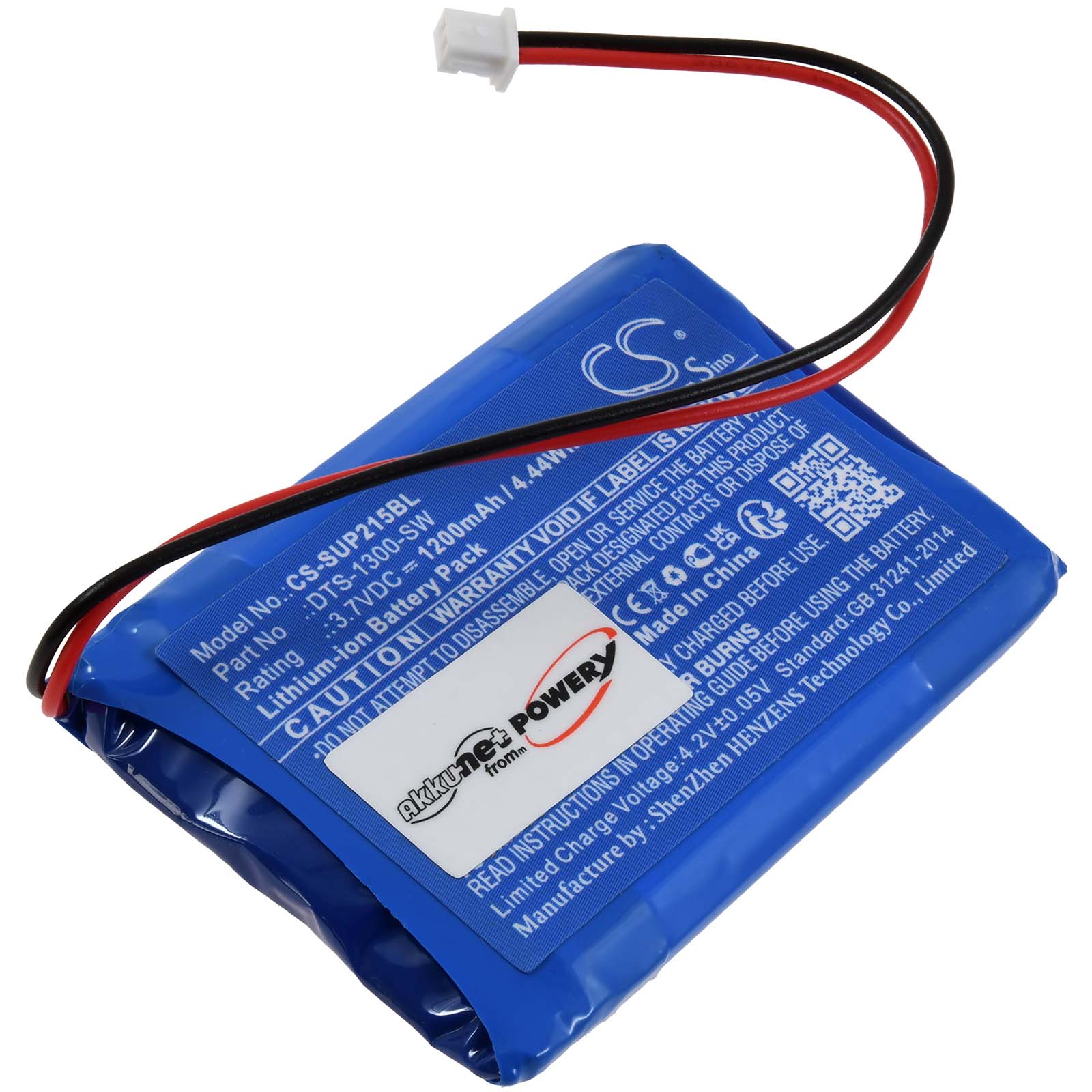 Baterija za Payment-, Zahl-, Karten-Terminal SumUP Air / AIR1E215 / Typ DTS-1300-SW