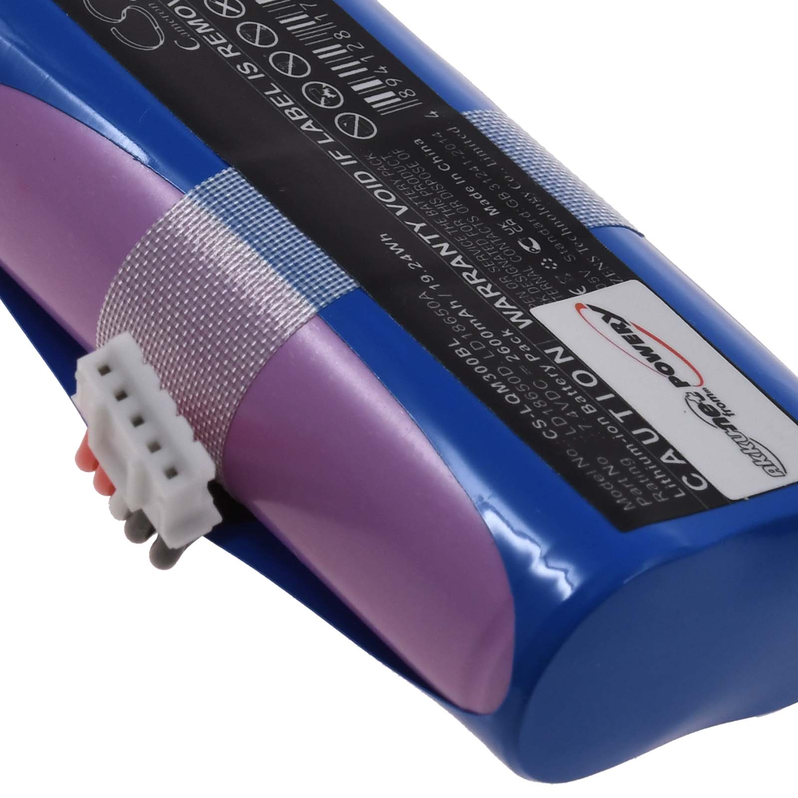 Baterija za Payment-, Zahl-, Karten-Terminal Ingenico APOS A8 / Pax A910 / Typ LD18650D - Slika 3