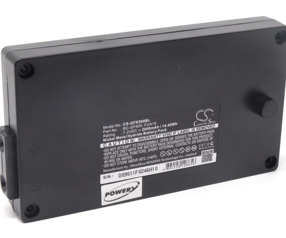 Baterija za kontrola dizalice Gross Funk GF500 / Typ 100-001-885 crna