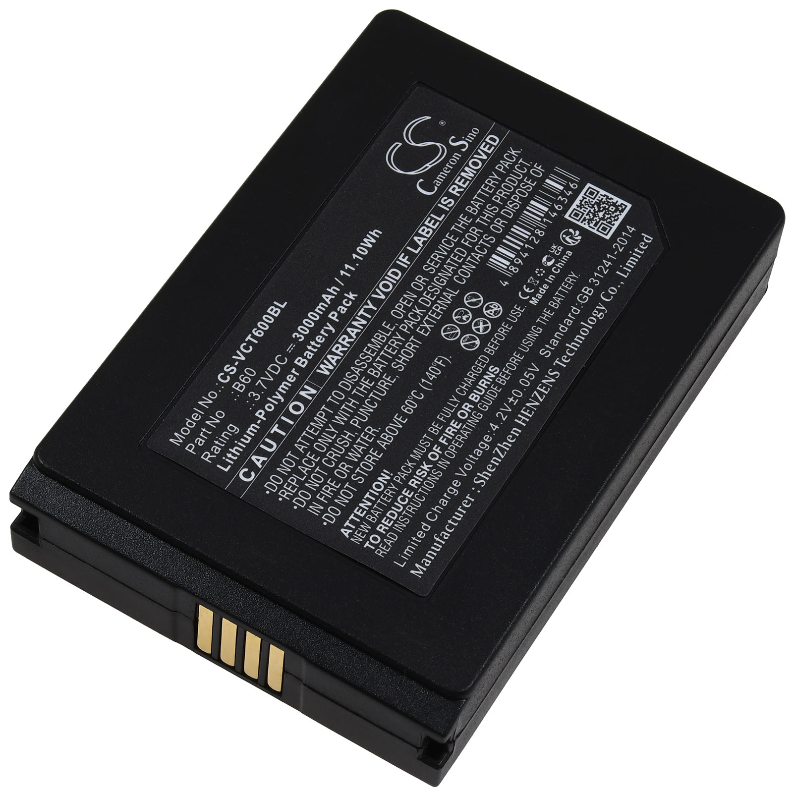 Baterija za POS terminal Vectron Mobilepro 3 / Typ B60