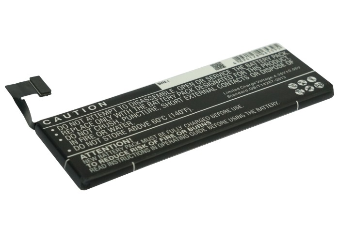 PowerBaterija za Apple iPhone 5 / A1428 / Typ 616-0610