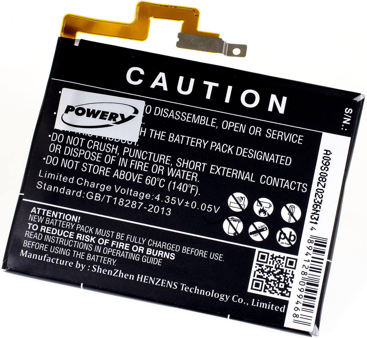 Baterija za Smartphone Blackberry Passport / Q30 / Typ BAT-58107-003 - Slika 2