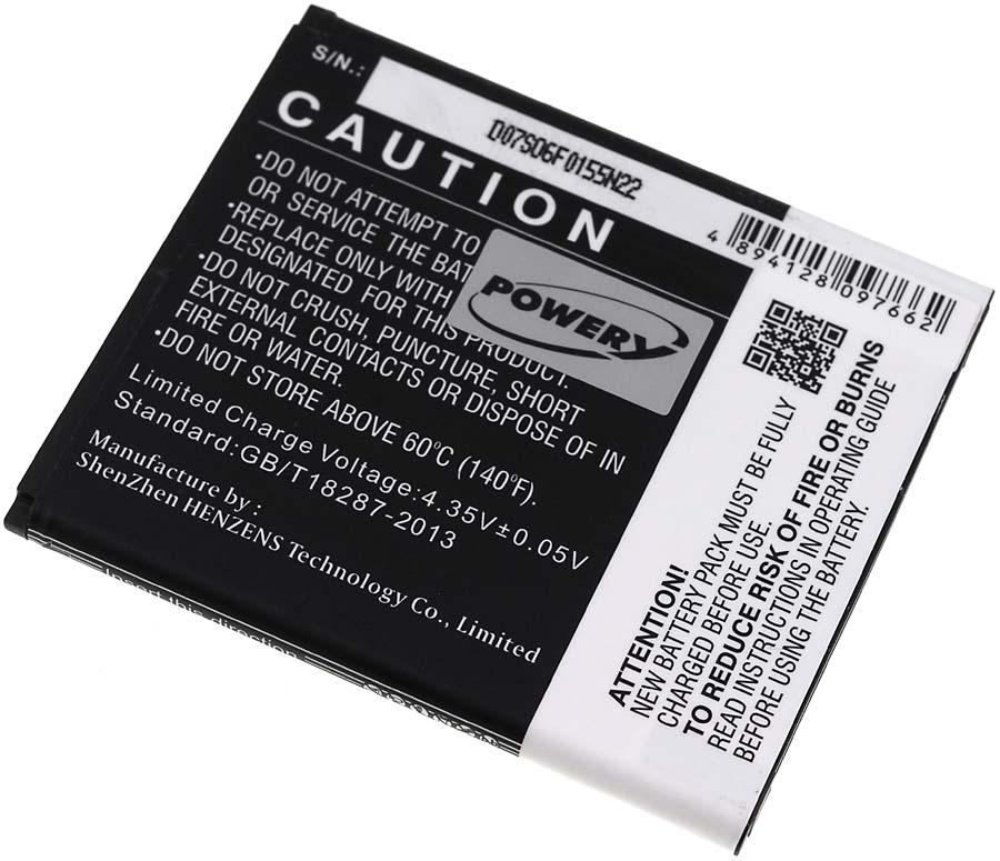 Alternative view of Baterija za Wiko 9261 / Typ Birdy