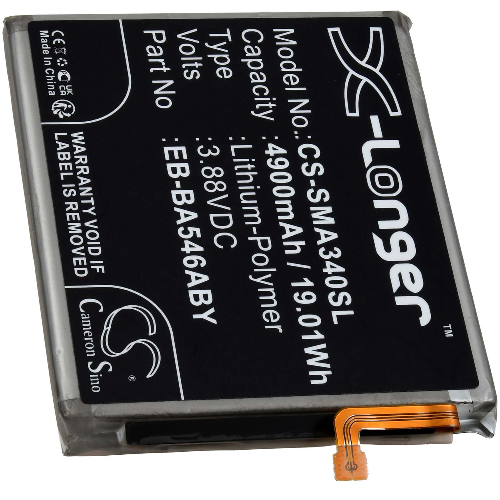 Baterija za ručniy, Smartphone Samsung Galaxy A34 5G 2023 / A54 5G 2023 / Typ EB-BA546ABY - Slika 2