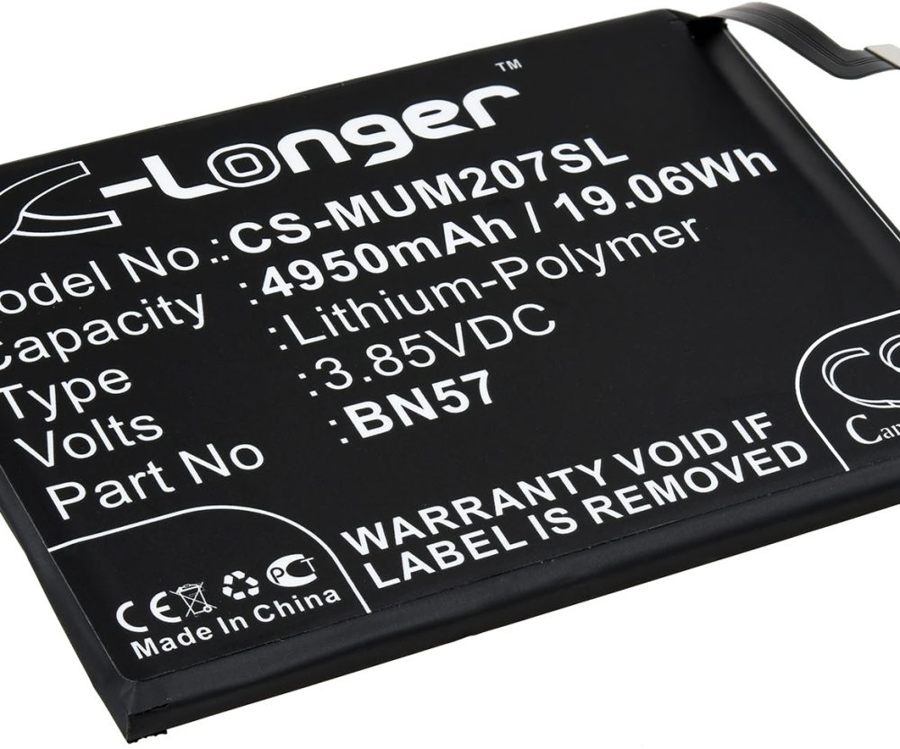 Baterija za Smartphone, ručniy Xiaomi Poco X3 NFC / M2007J20CG / Typ BN57