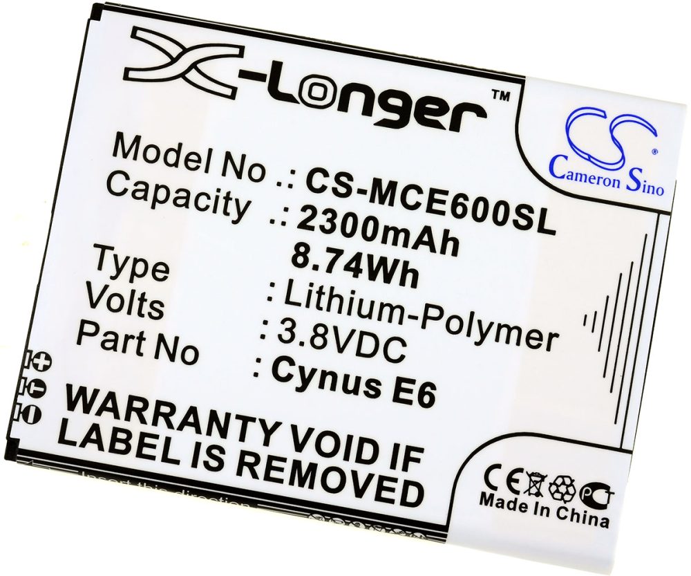 Alternative view of Baterija za Smartphone Mobistel Cynus E6