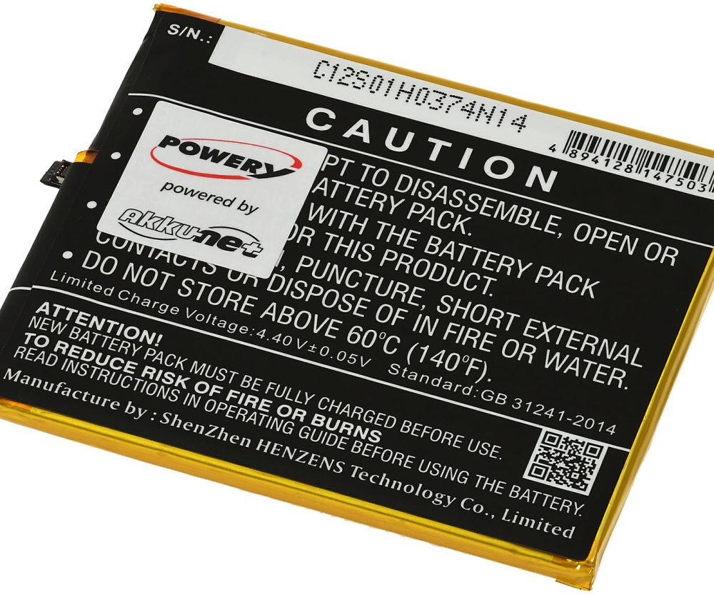 Alternative view of Baterija za ručniy, Smartphone Motorola Moto One Vision / XT1970 / Typ KR40