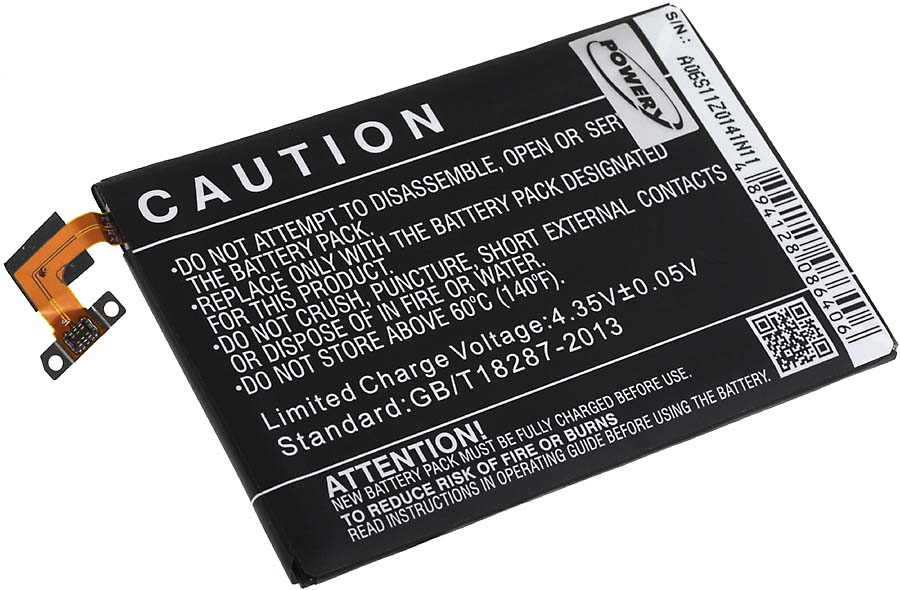 Baterija za HTC M8 / Typ BOP6B100