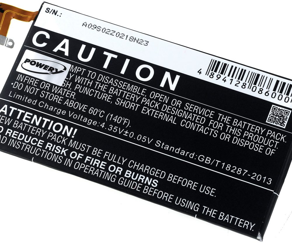 Alternative view of Baterija za Smartphone HTC One Max / Typ 35H00211-00M