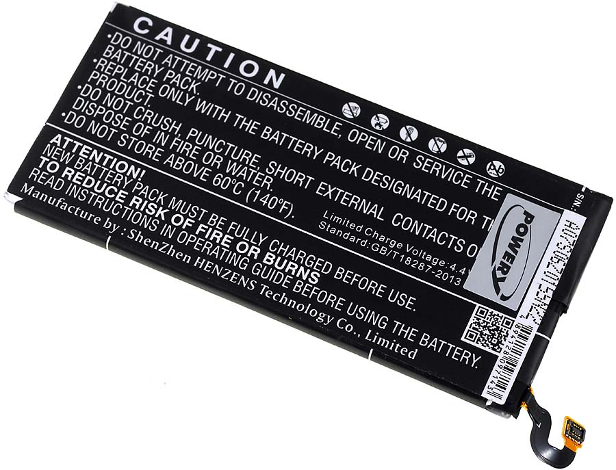 Alternative view of Baterija za Samsung Galaxy S6 / SM-G920 / Typ EB-BG920ABE