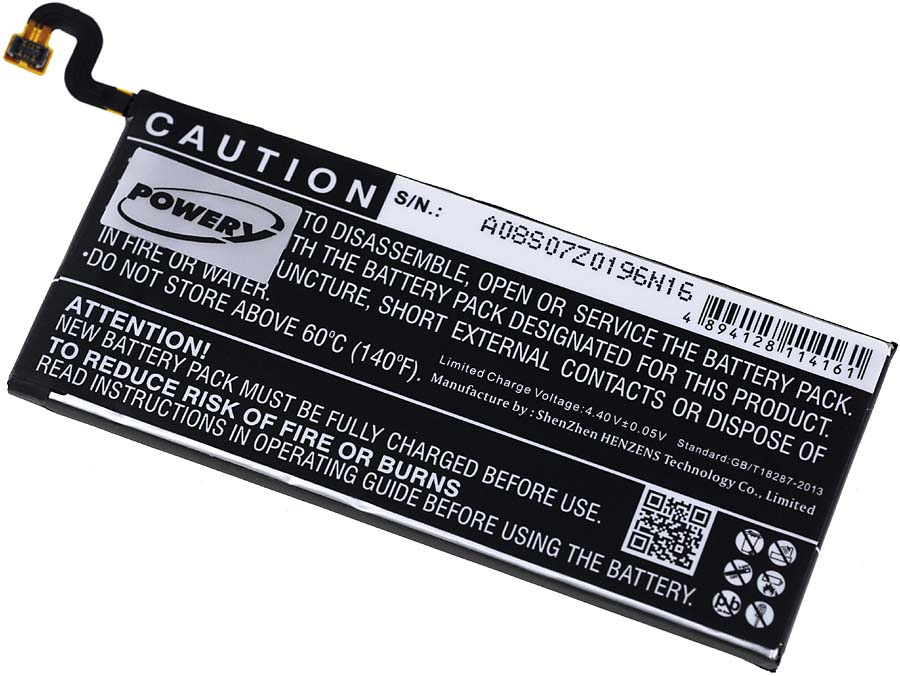 Alternative view of Baterija za Samsung Galaxy S7 / SM-G930A / Typ EB-BG930ABA