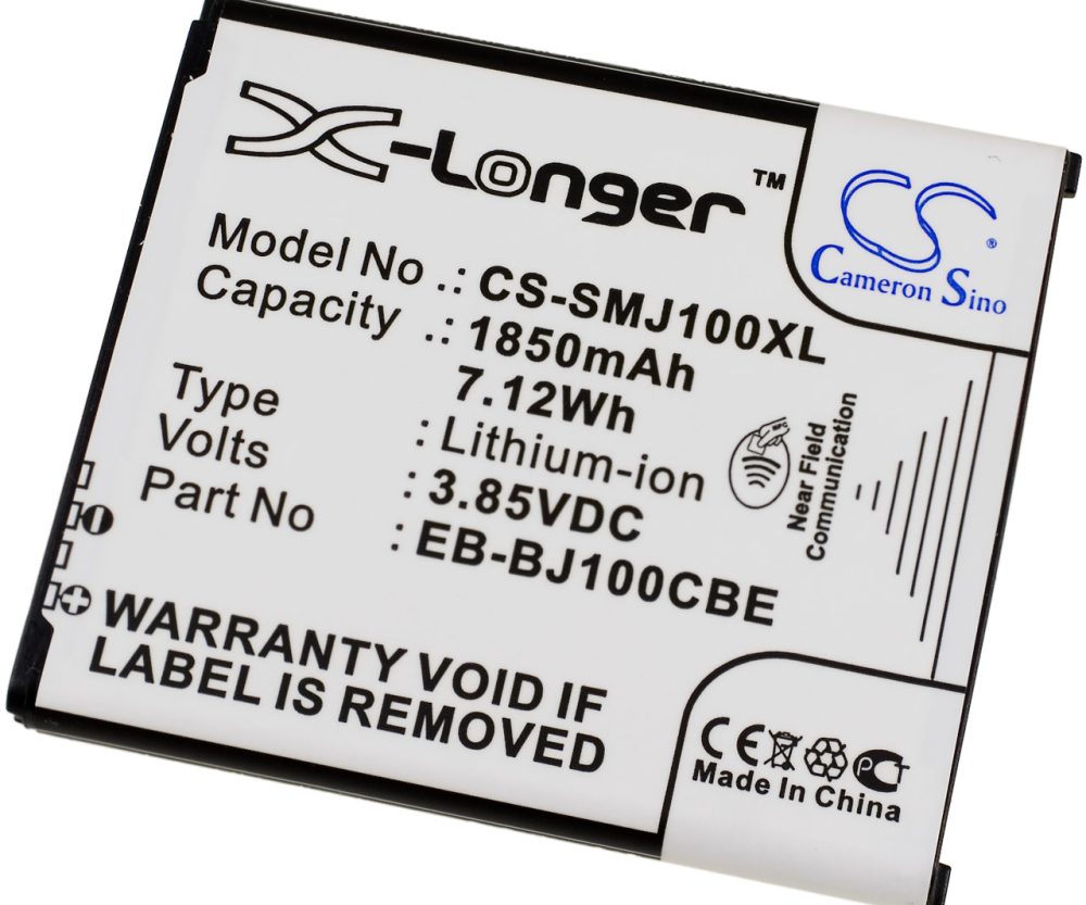 Alternative view of Baterija za Smartphone Samsung Galaxy J1 / SM-J100D / Typ EB-BJ100CBE sa NFC Chip
