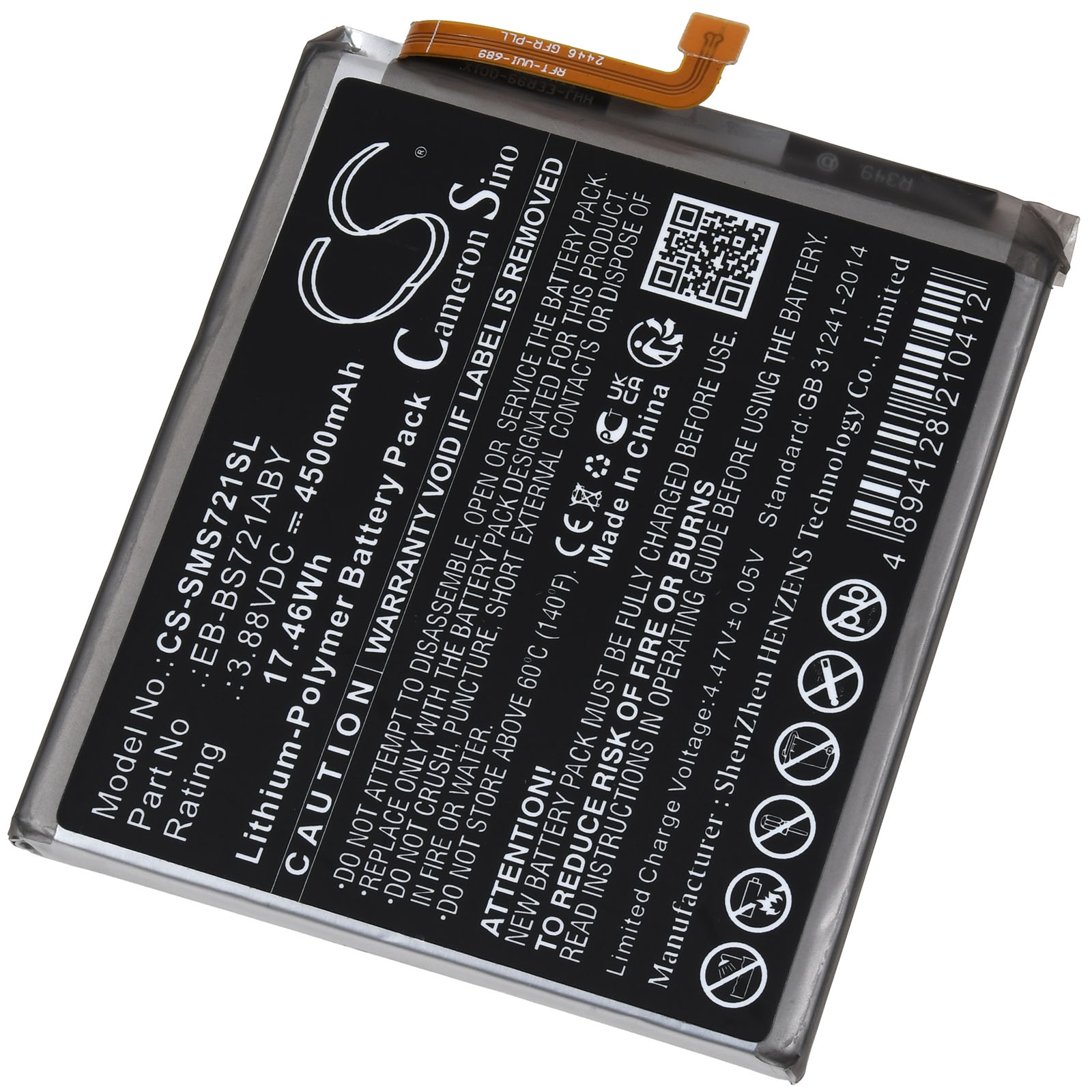 Baterija za ručniy Smartphone Samsung Galaxy S24 FE / SM-S721 / Typ EB-BS721ABY