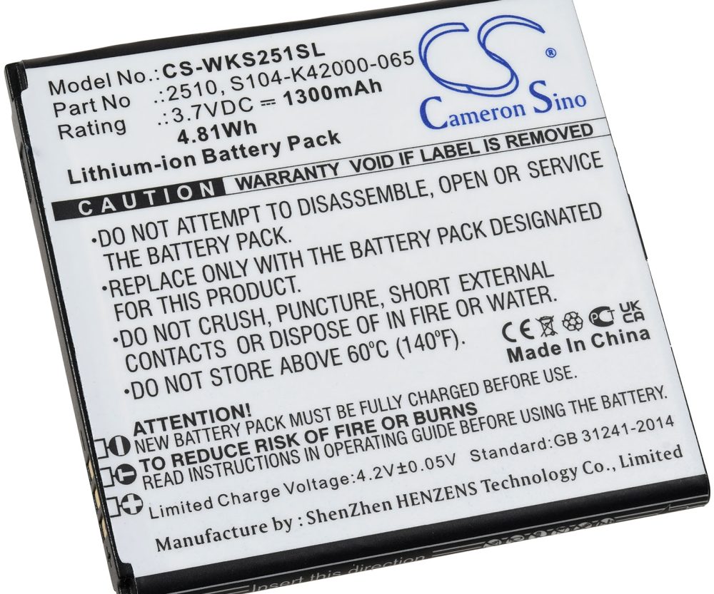 Baterija za ručniy, Smartphone Wiko Sunny 2 / V2510 / Typ S104-K42000-065