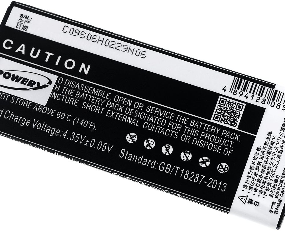 Alternative view of Baterija za ZTE V9180 / Typ Li3824T43P3hA04147