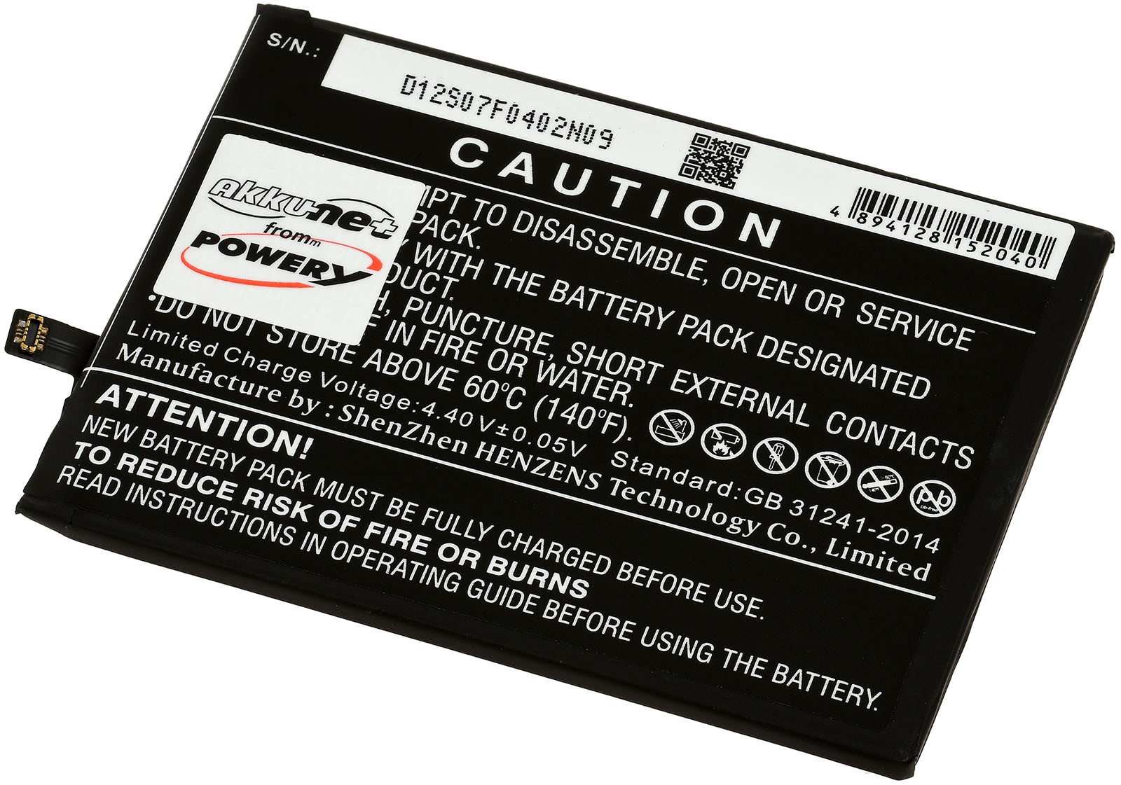 Baterija za ručniy, Smartphone Huawei P Smart Pro 2019 / P Smart Z / Y9s 2019 / Typ HB446486ECW - Slika 2