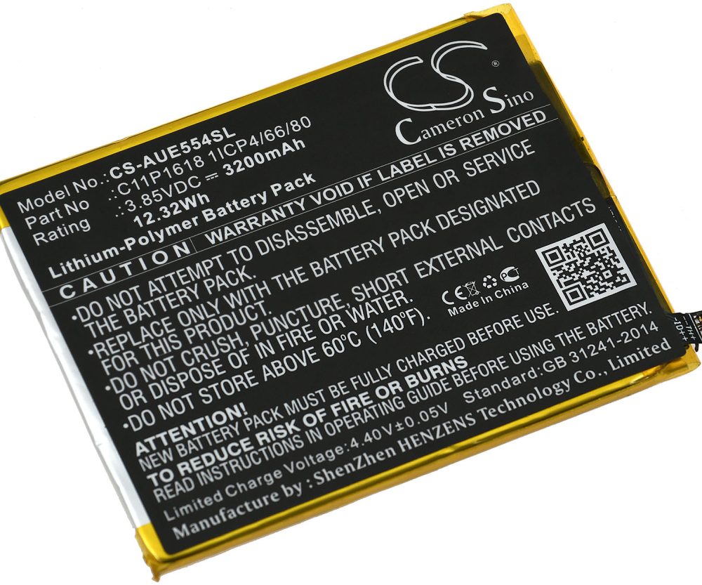 Baterija za Smartphone Asus ZenFone 4 (ZE554KL) / Typ C11P1618 1ICP4/66/80