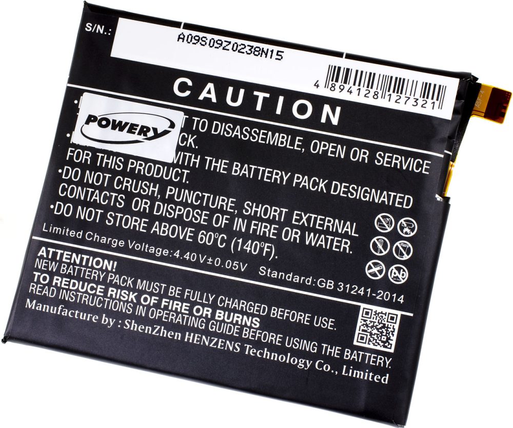 Alternative view of Baterija za Smartphone Alcatel One Touch Idol 4S / OT-6070 / Typ TLp030F1