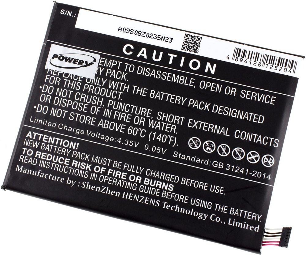 Alternative view of Baterija za Smartphone Alcatel One Touch Pixi 3 7 / Typ OT-9007