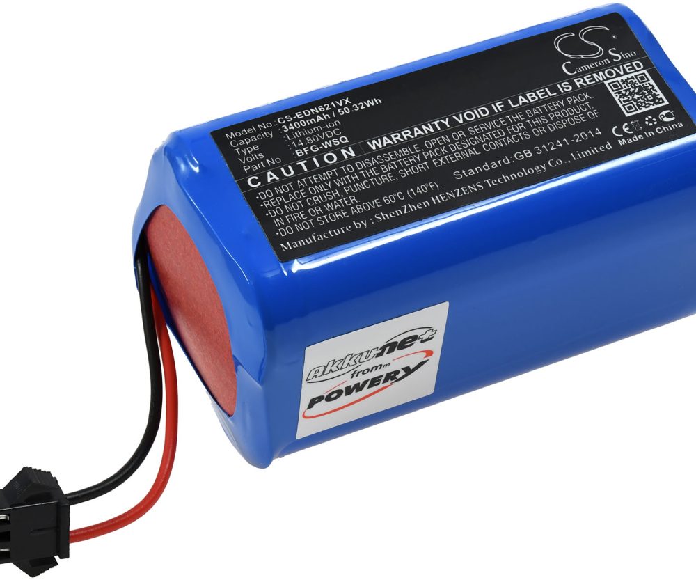 PowerBaterija za robotski usisavač Eufy RoboVac 11 / 11S / Ecovacs Deebot DN621 / Typ BFG-WSQ