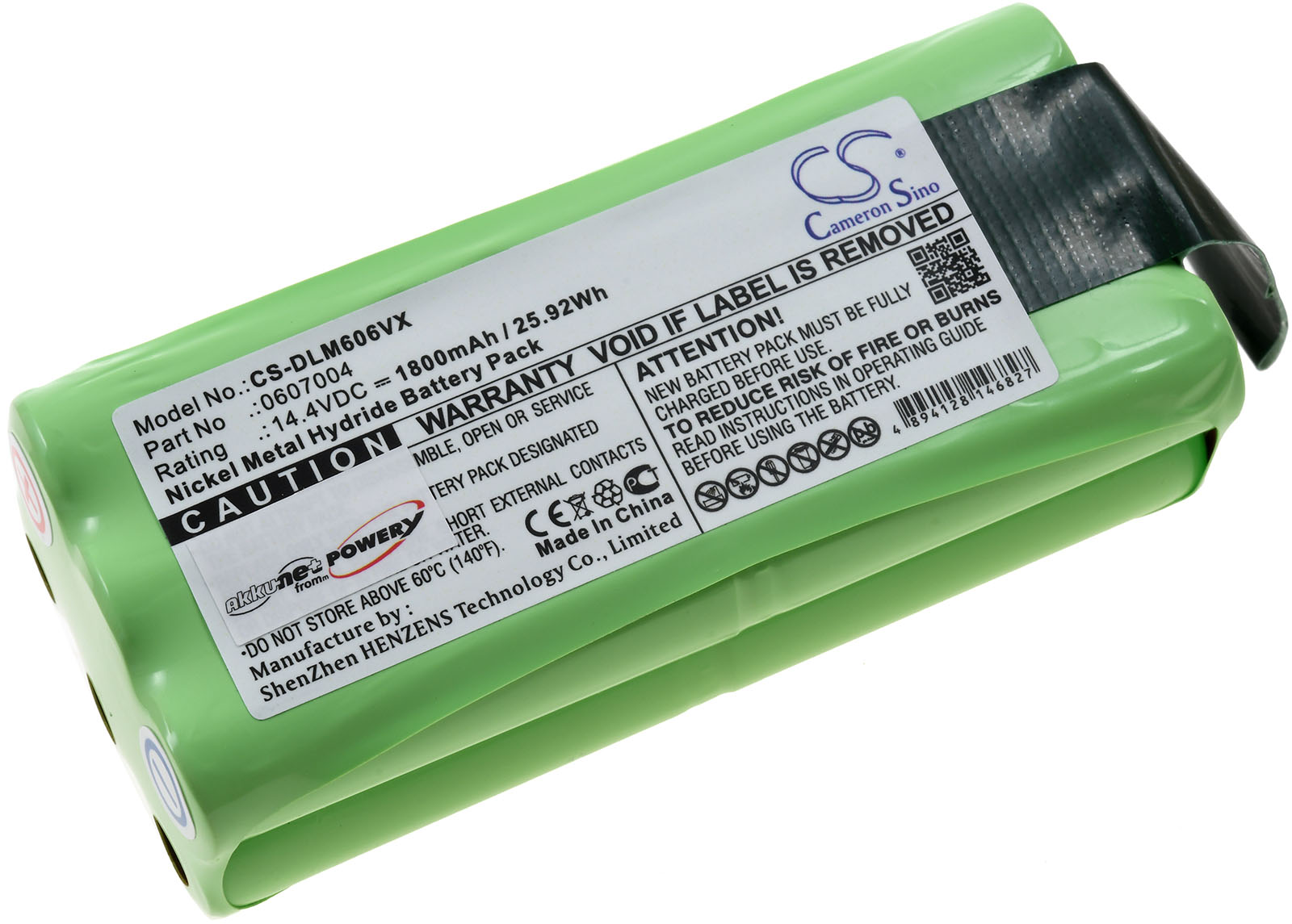 Baterija za Dirt Devil Libero M606 / Typ 0606004